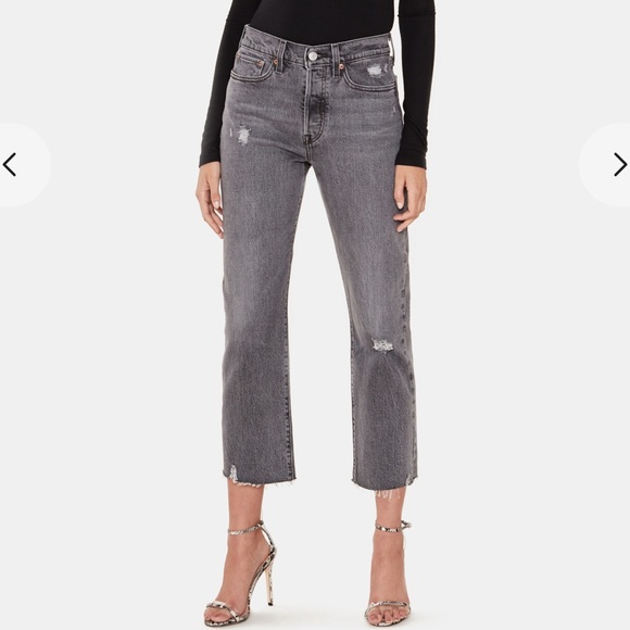 Levi's Denim - Levi’s Wedgie Straight Jeans in Cabo Smoke